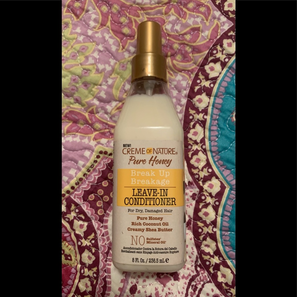 NEW Crème Of Nature Pure Honey Leave-In Conditioner For Dry Damaged Hair